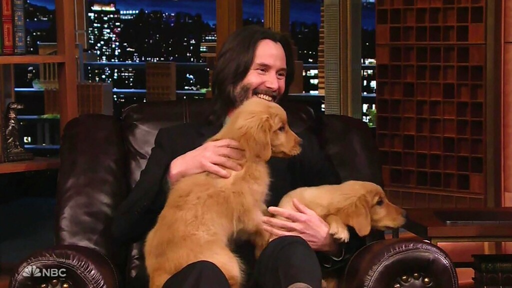 Keanu Reeves sa štencima