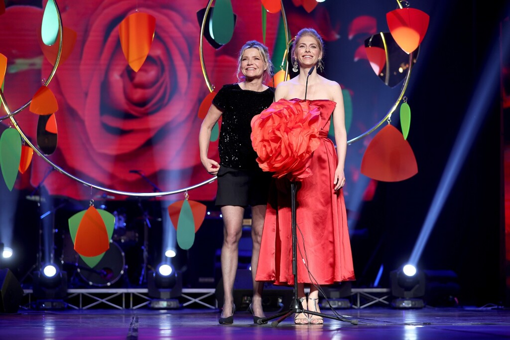 Jelena Perčin i Lucija Šerbedžija na dodjeli nagrada