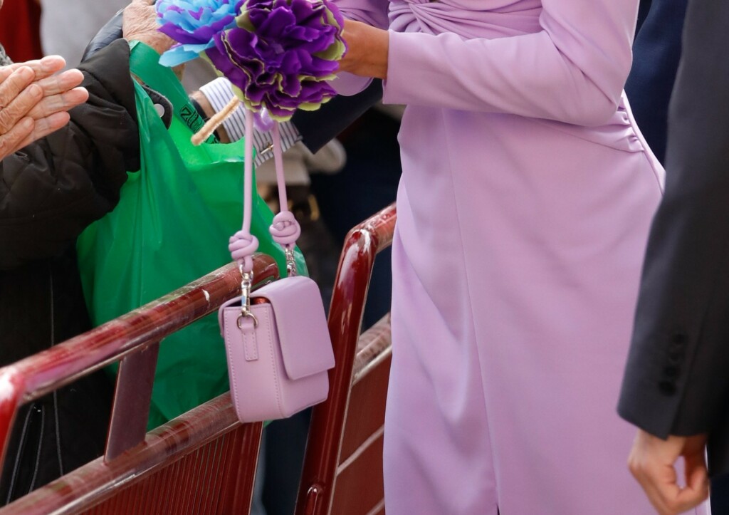 Kraljica Letizia u prekrasnoj pastelno ljubičastoj haljini - 3