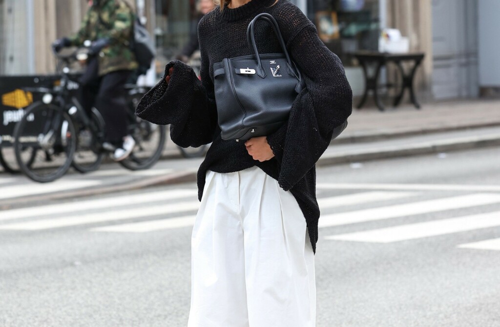 Hlače širokh nogavica nisu novost u modnom svijetu