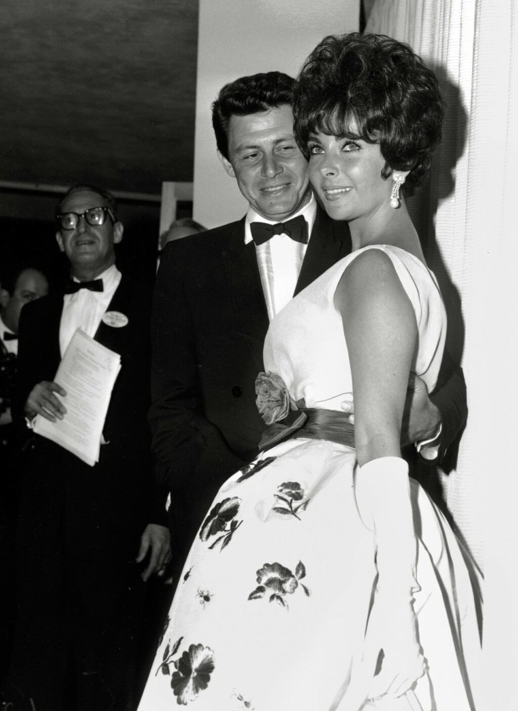 Elizabeth Taylor i Eddie Fisher na dodjeli Oscara 1961. godine