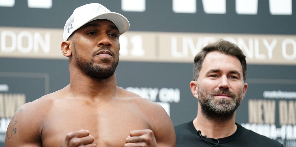 Anthony Joshua i Eddie Hearn
