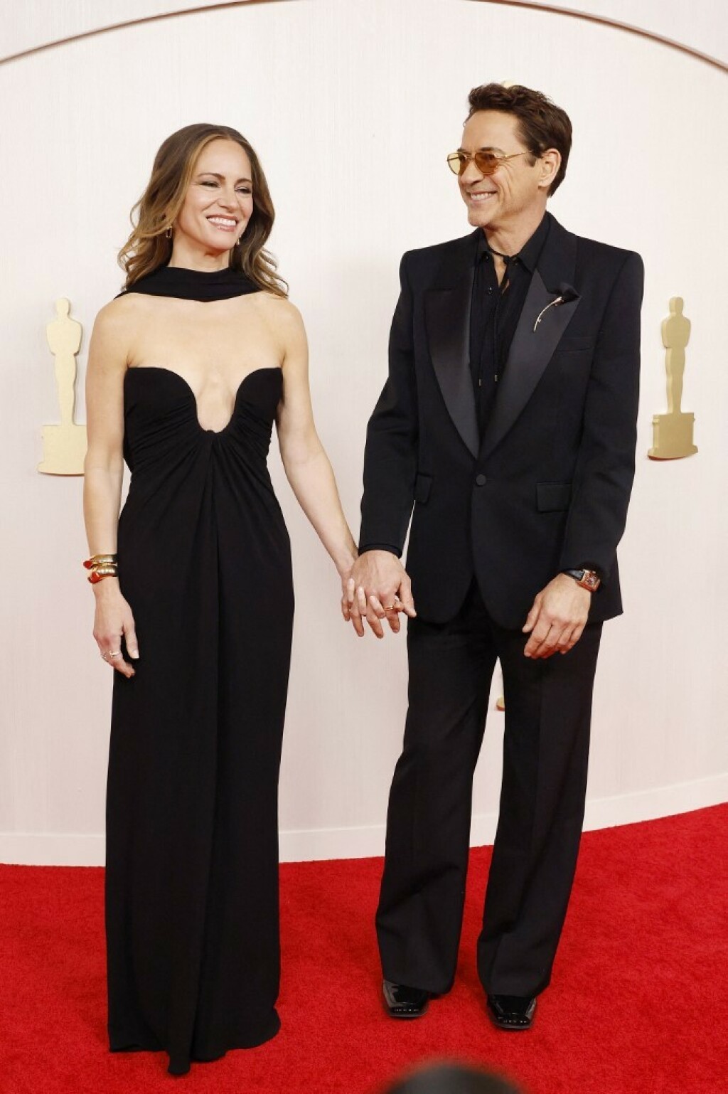 Robert Downey Jr. sa suprugom Susan na Oscarima