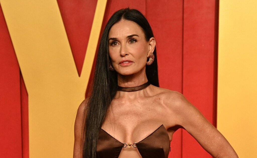 Demi Moore na zabavi Vanity Faira 2024. - 2