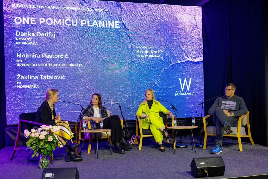 Novinarke Danka Derifaj, Mojmira Pastorčić i Žaklina Tatalović