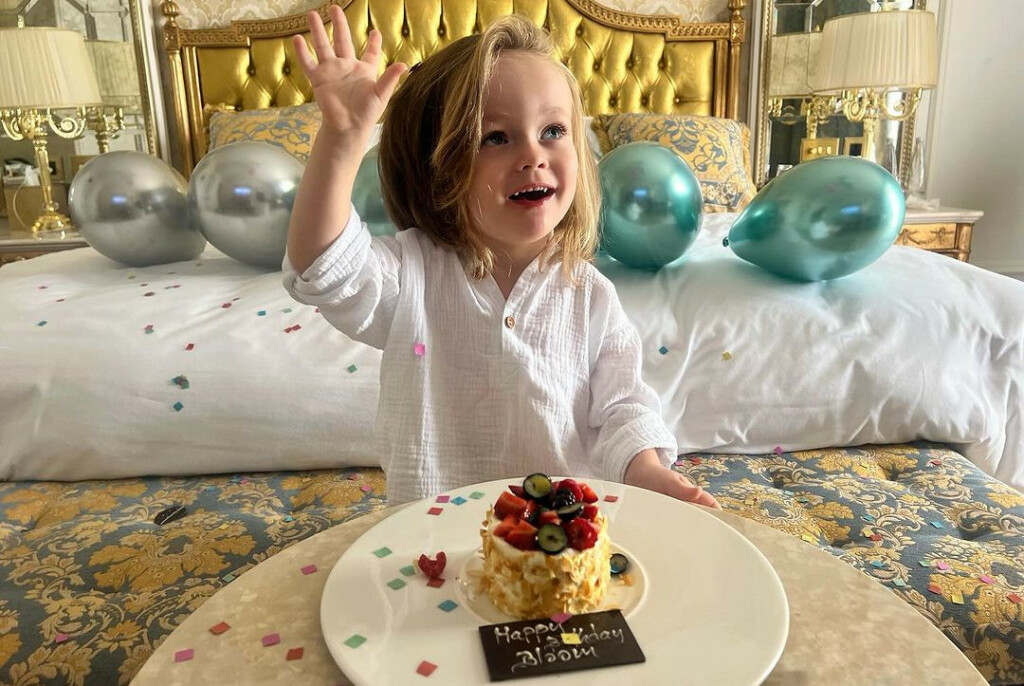 Bloom Tatarinov slavi treći rođendan u Dubaiju