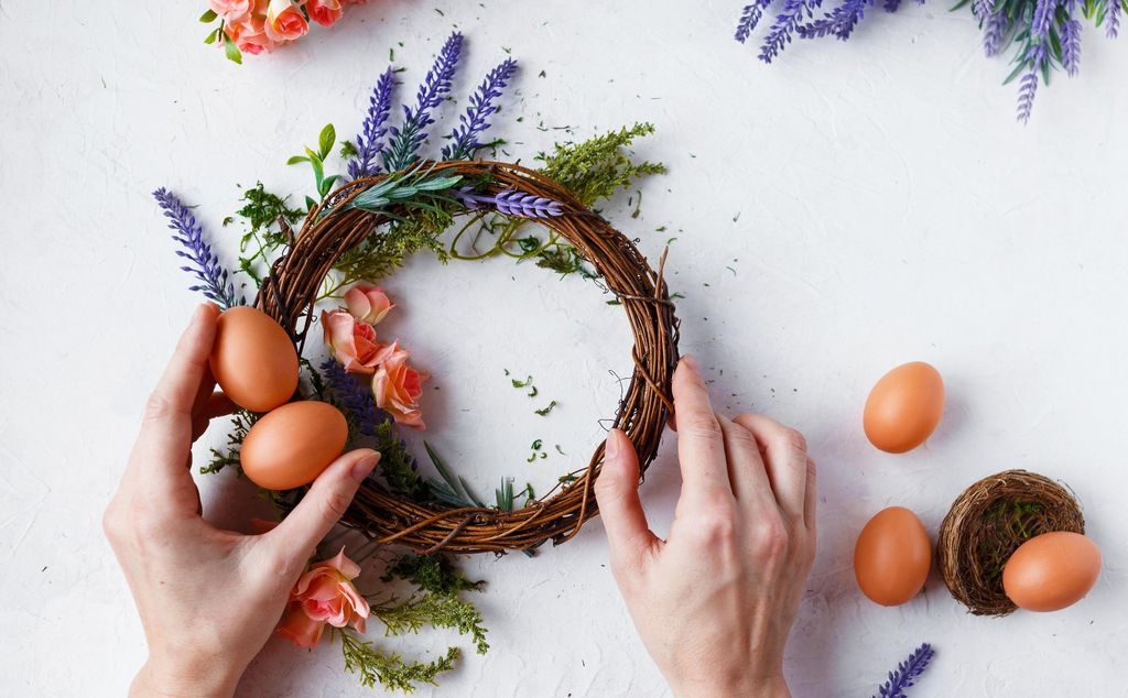 Napravite sami ljupki uskrsni vijenac - 4