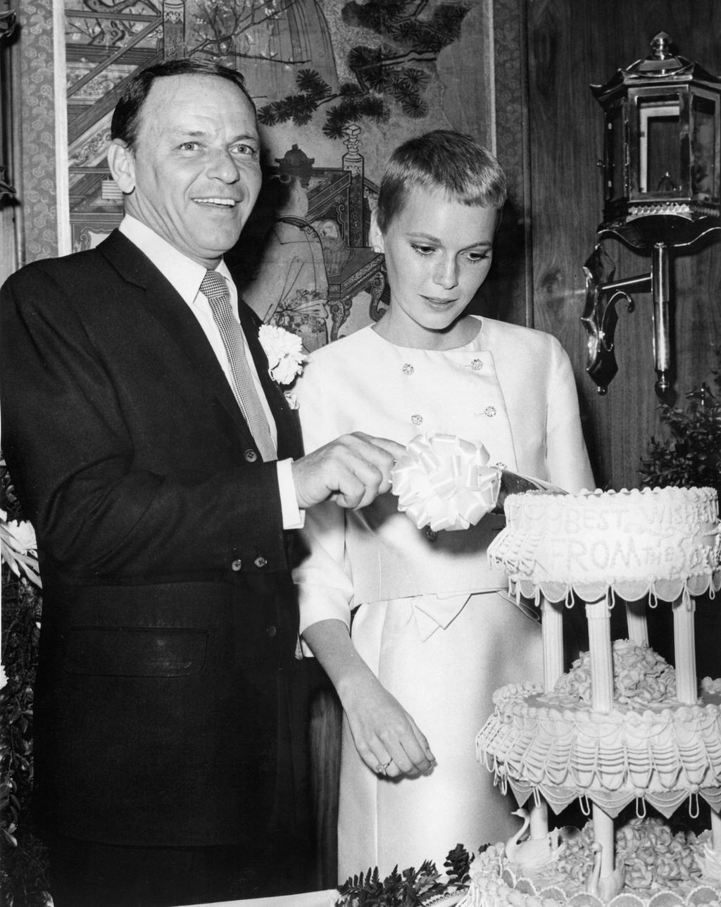 Mia Farrow i Frank Sinatra - 4