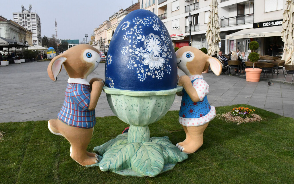 Središte Slavonskog Broda pretvoreno je u malo uskrsno carstvo - 9