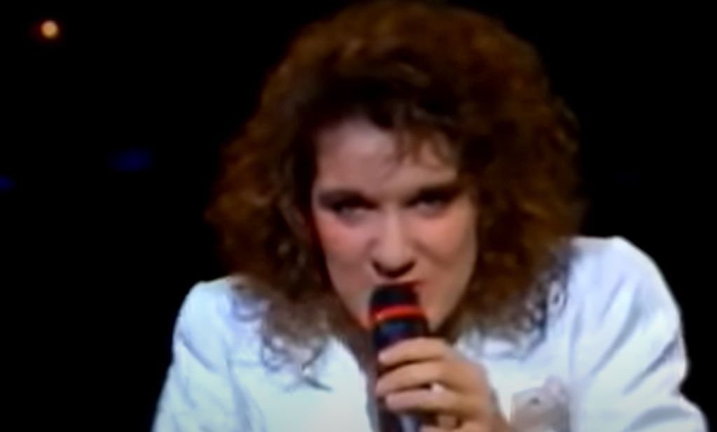 Celine Dion na Eurosongu 1988. - 2