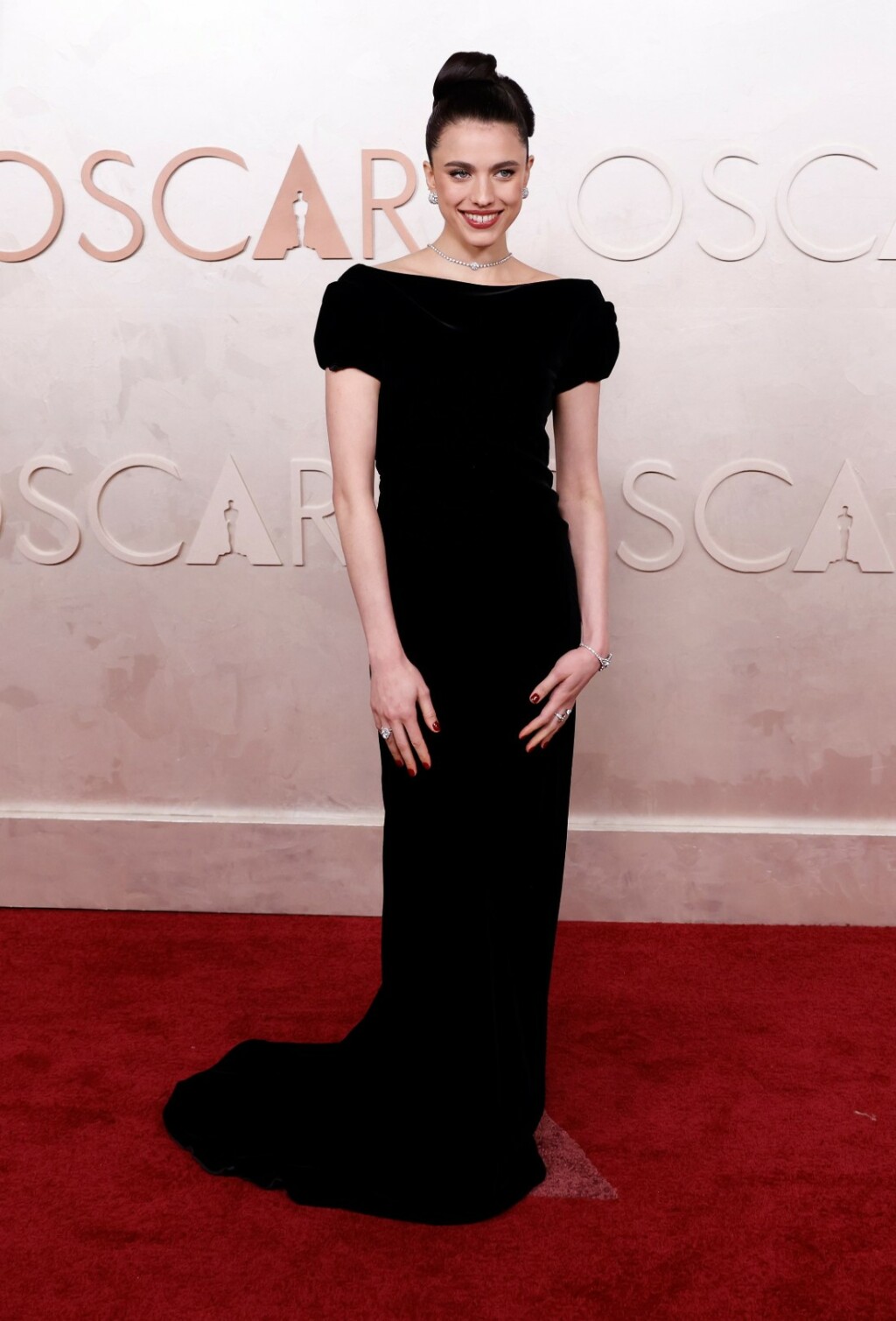 Margaret Qualley u Chanelu na Oscarima 2025.