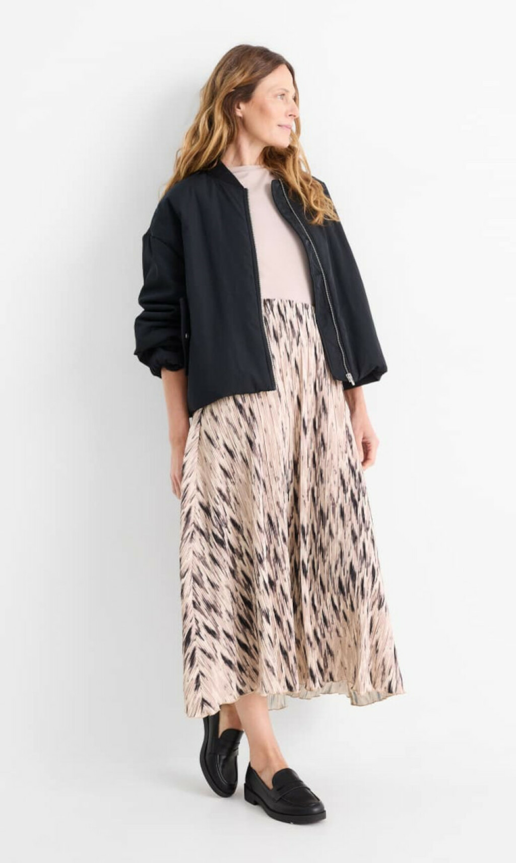 C&A plisirana suknja, 25,99 eura