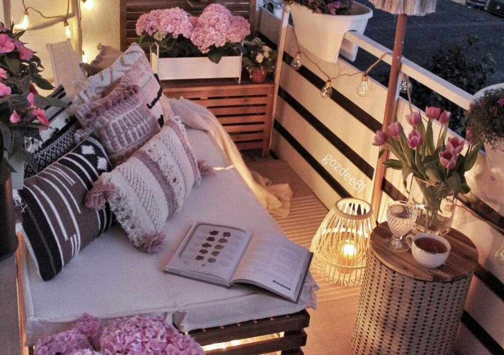 Balkon lako može postati omiljena sobica na otvorenom