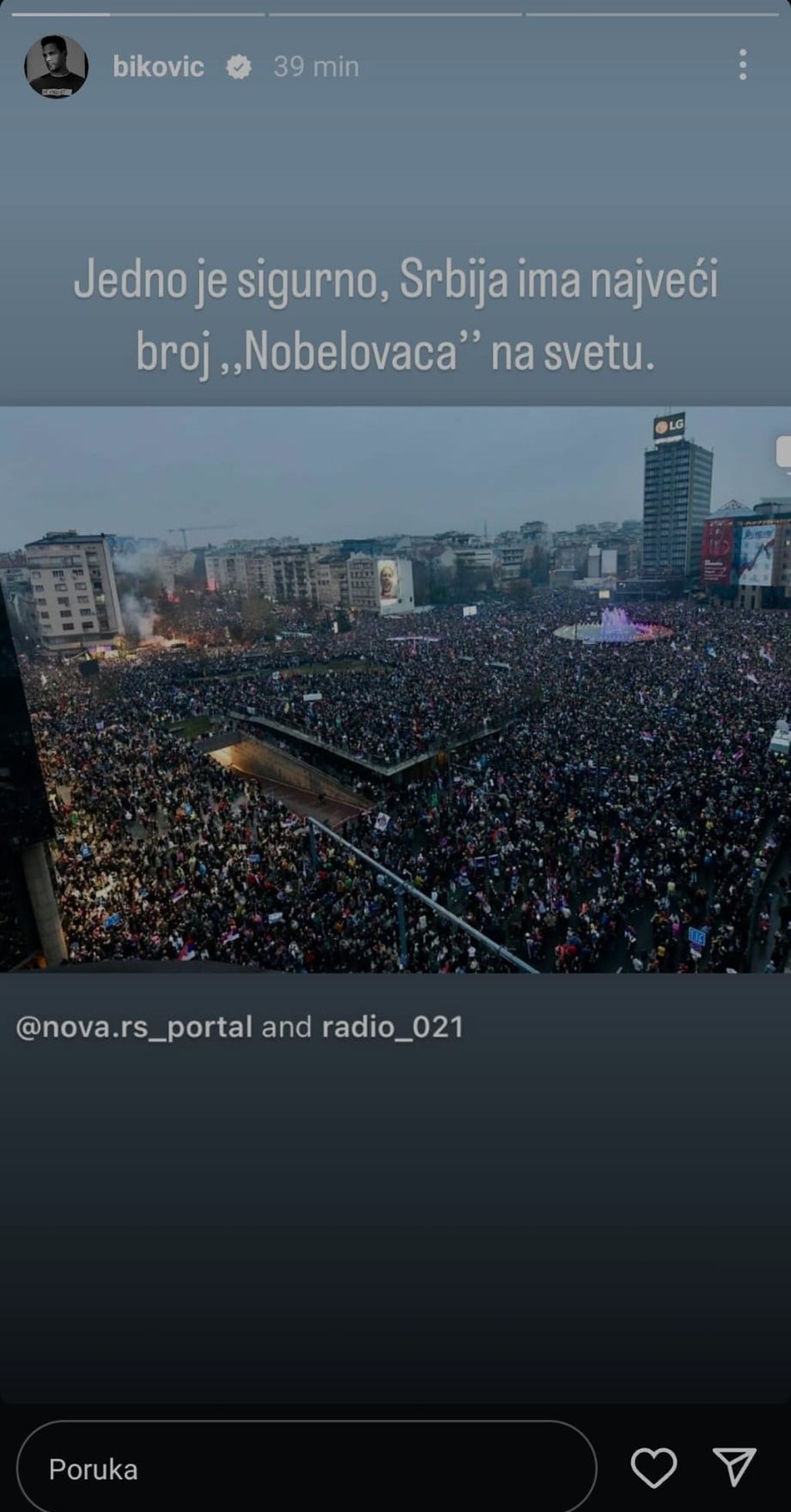 Poznati podržali studente u Srbiji - 3