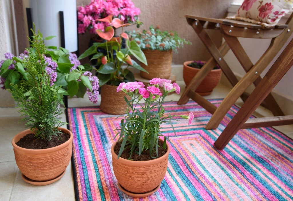 Tepih može podići izgled balkona