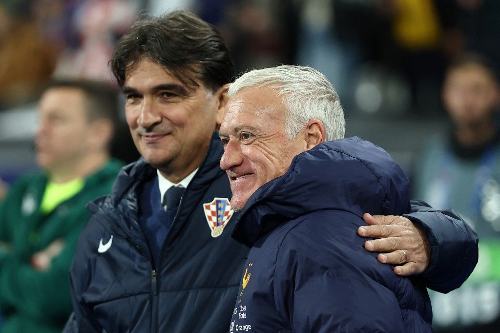 Zlatko Dalić i Didier Deschamps