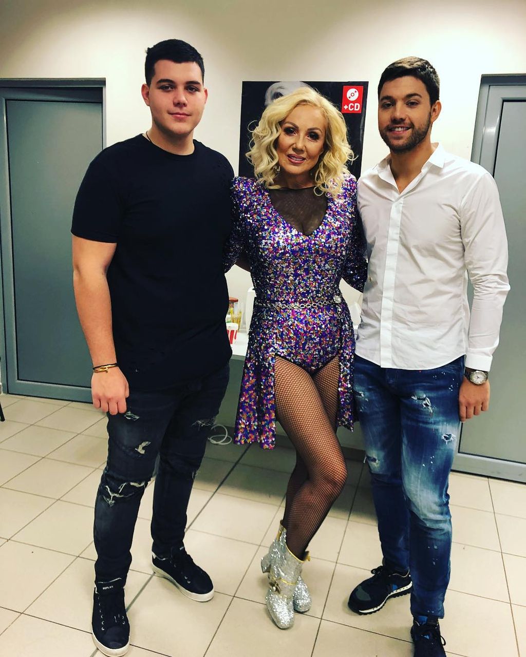 Stefan, Viktor Živojinović i Lepa Brena