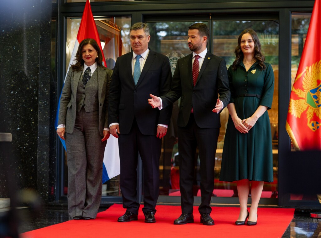 Posjet predsjednika i prve dame Crnoj Gori
