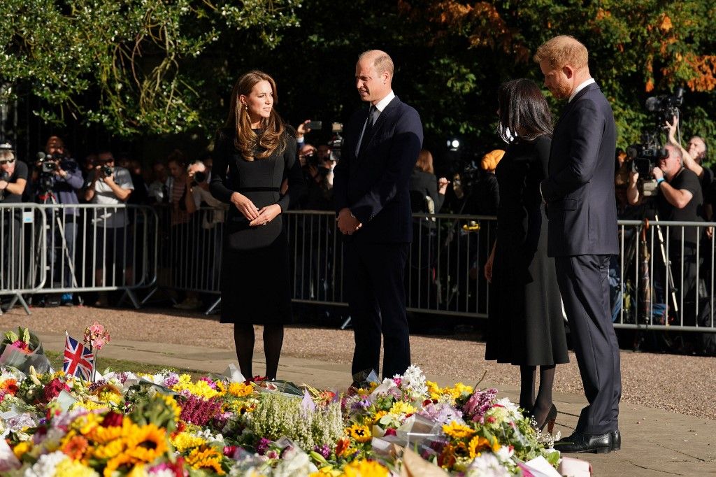 Kate Middleton, princ William, princ Harry, Meghan Markle - 17