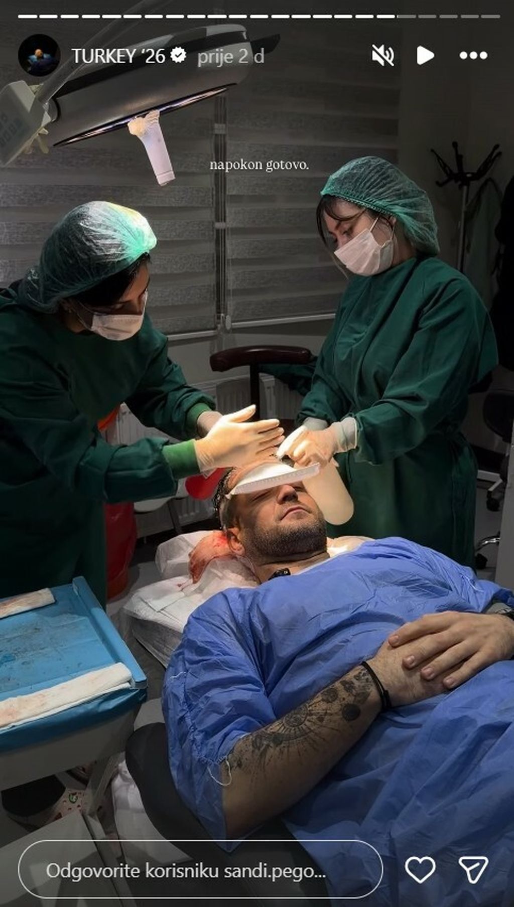 Sandi Pego na Instagramu