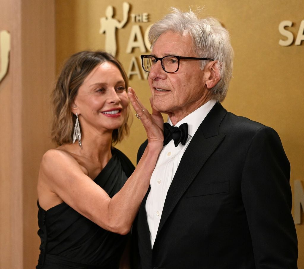 Calista Flockhart i Harrison Ford - 1