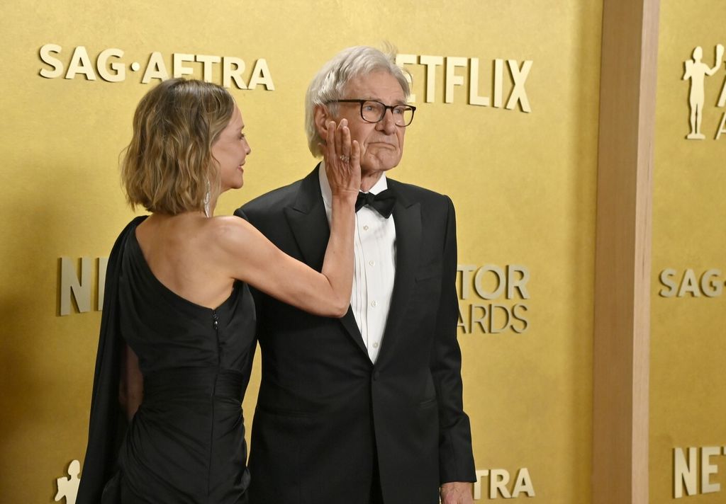 Calista Flockhart i Harrison Ford - 5