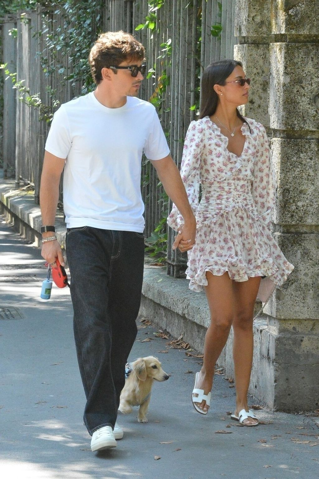 Charles Leclerc i Alexandra Saint Mleux