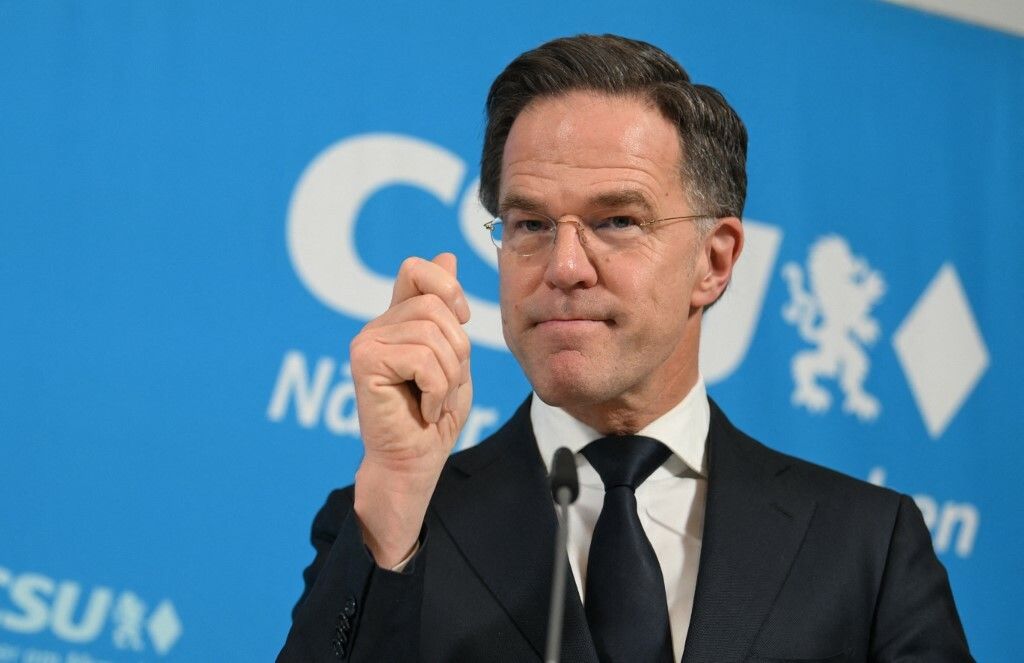 Mark Rutte, Donald Trump