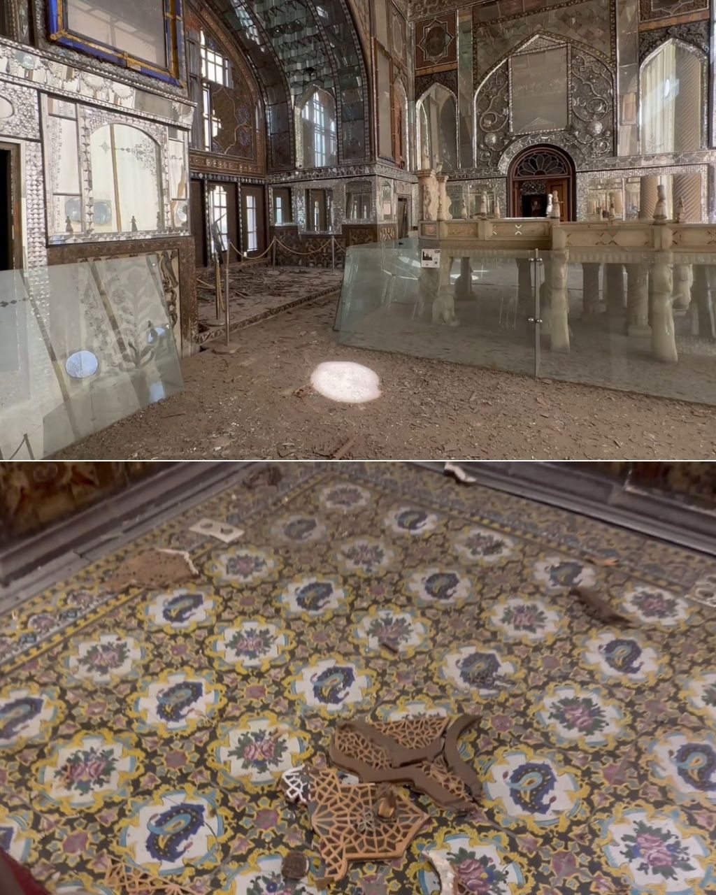 U američko-izraelskim napadima oštećena palača Golestan koja je UNESCO-ov spomenik svjetske baštine