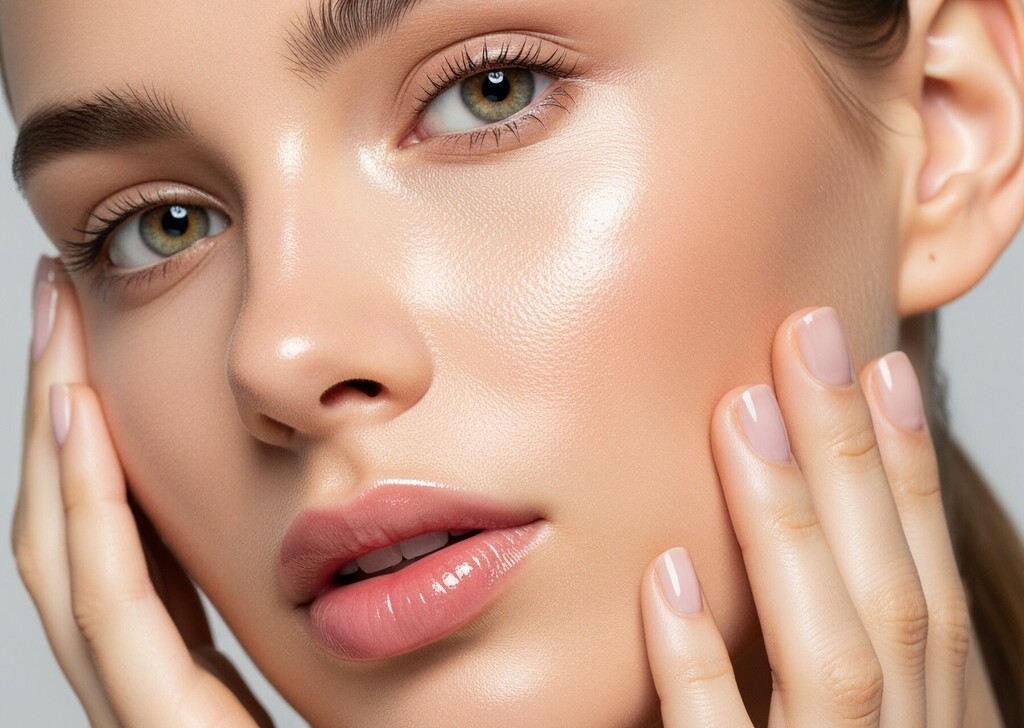 Zahvaljujući highlighteru lice izgleda svježe i blistavo