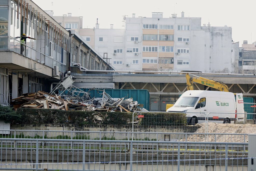 Radovi na pripremi za rušenje Vjesnika - 12