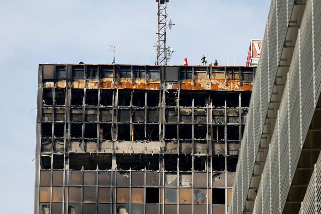 Radovi na pripremi za rušenje Vjesnika - 12