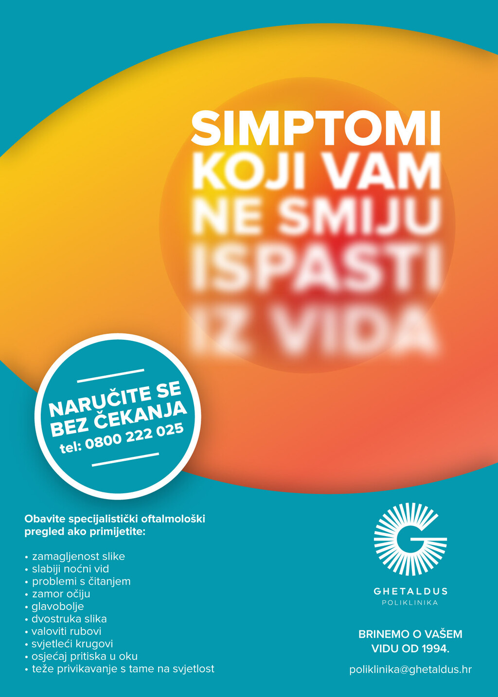 Blaga, nekorigirana dioptrija ili neadekvatne naočale tjeraju oči da se dodatno naprežu