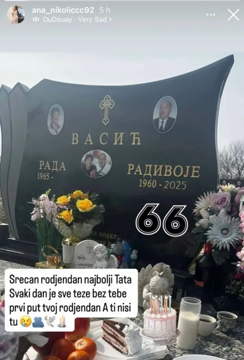 Ana Nikolić na Instagramu