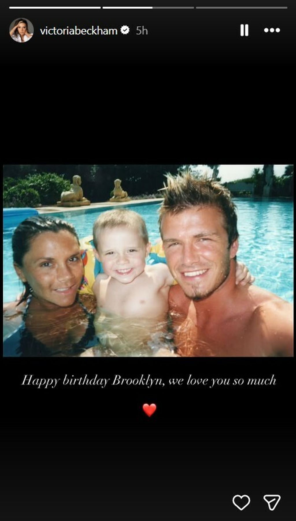 Victoria Beckham, Brooklyn Beckham, David Beckham