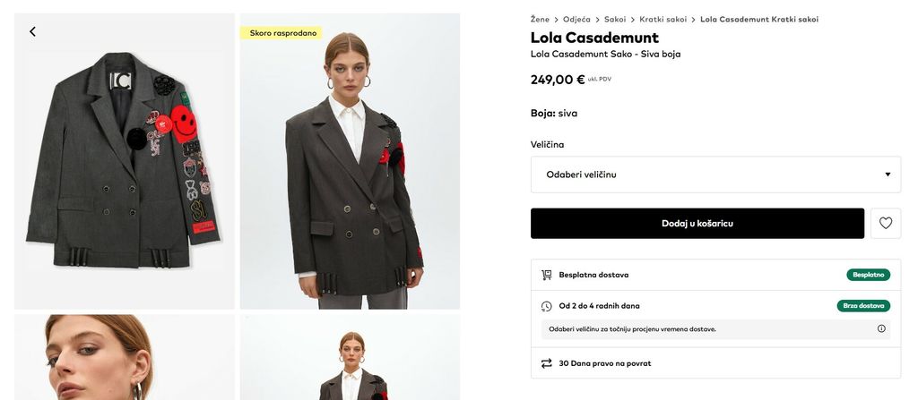 Lola Casademunt - sako