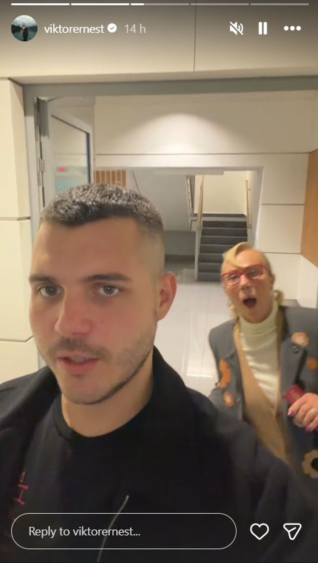 Lepa Brena i Viktor Živojinović