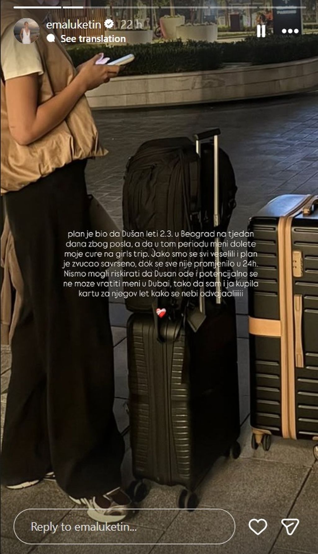 Ema Luketin na Instagramu - 2