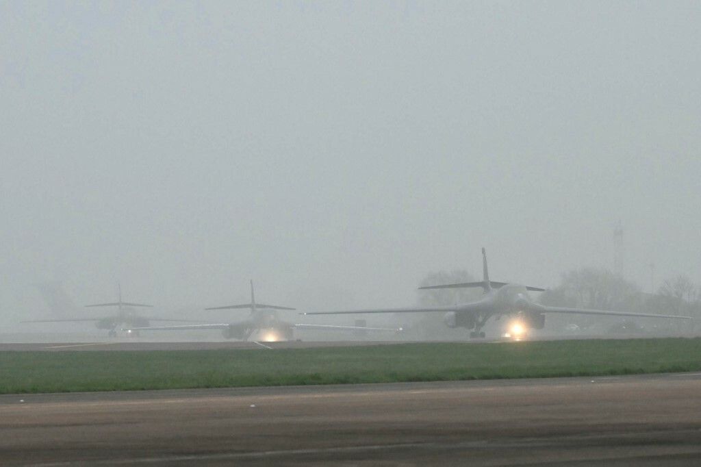 Američki bombarderi B-1 Lancer u britanskoj bazi RAF Fairford - 6