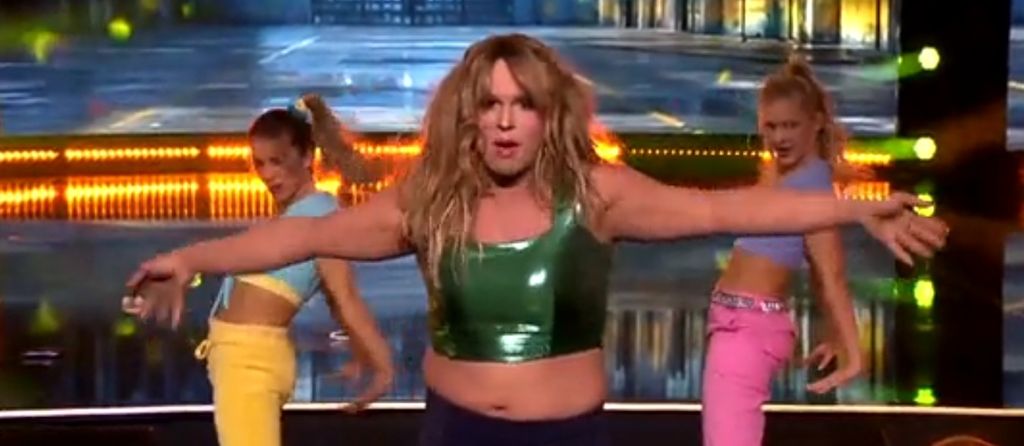 Sven Pocrnić kao Britney Spears