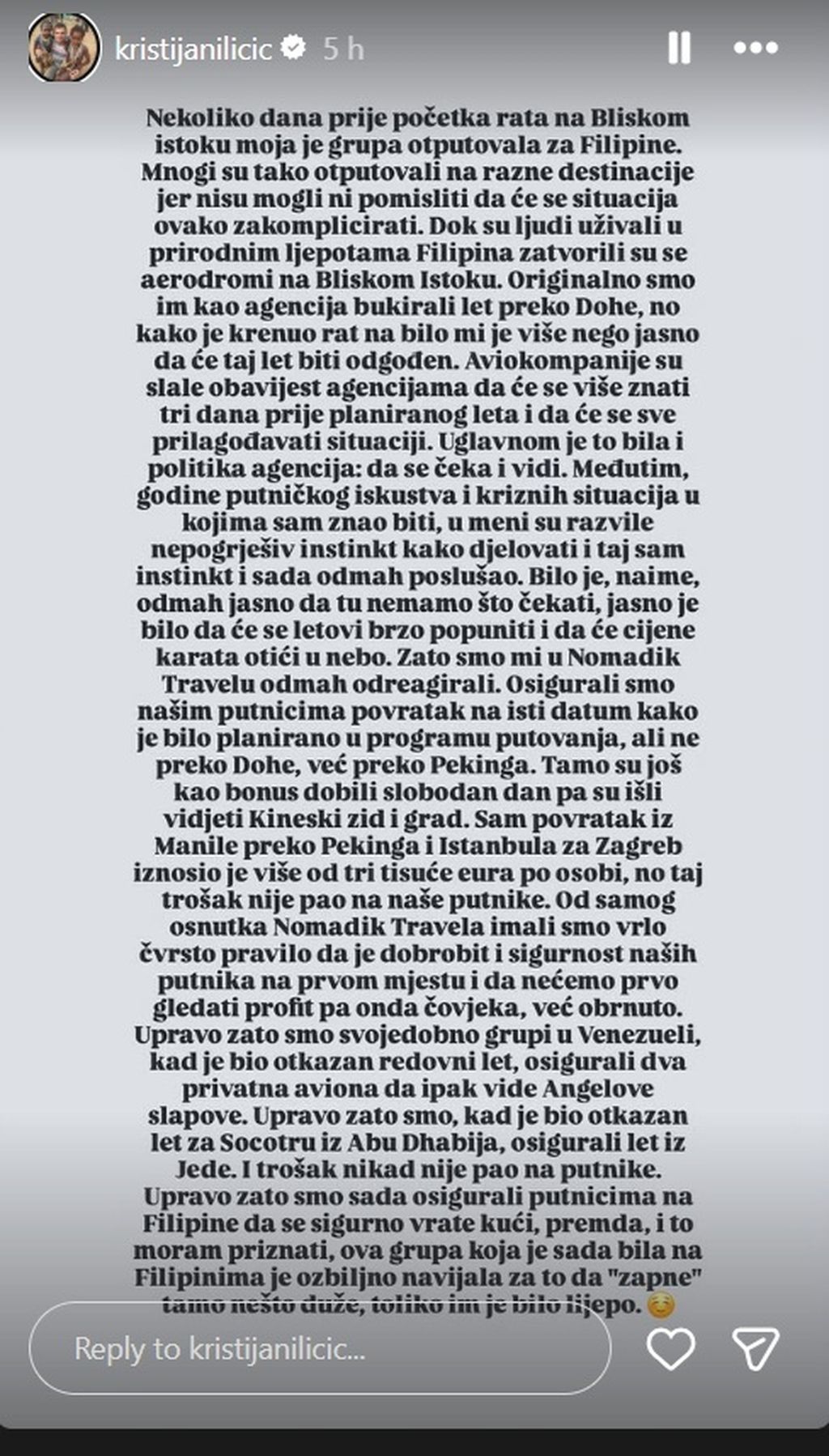 Kristijan Iličić na Instagramu - 2