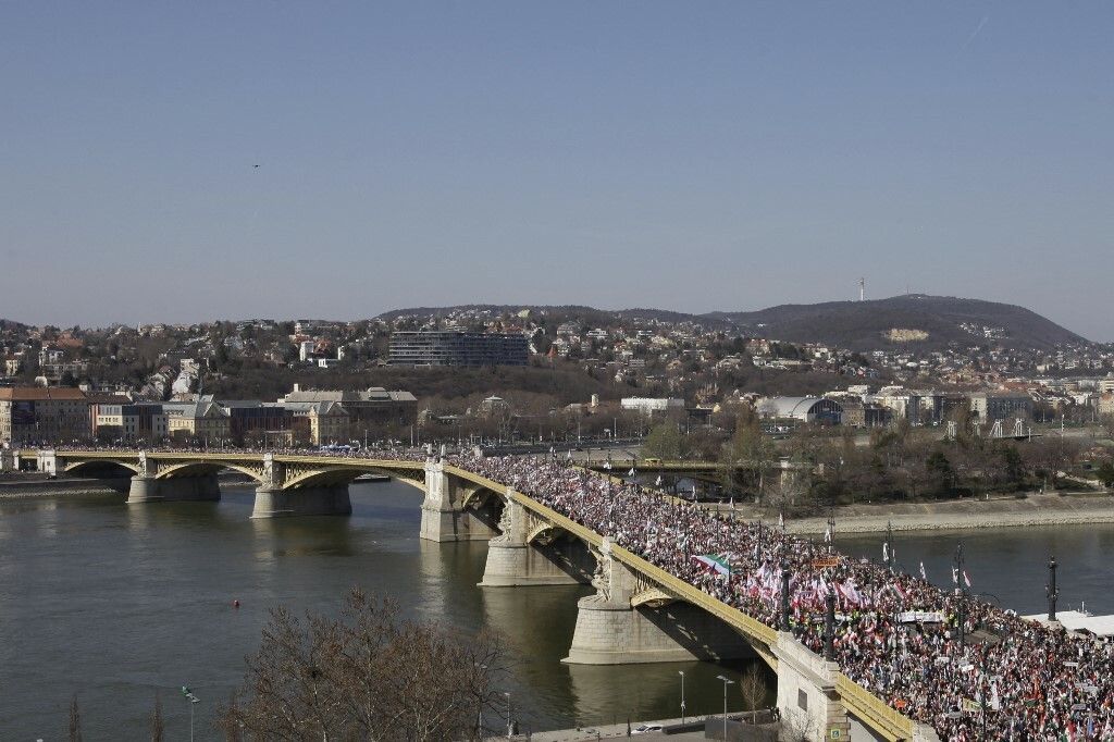 Povorka u Budimpešti
