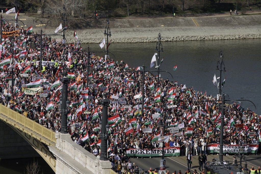 Povorka u Budimpešti