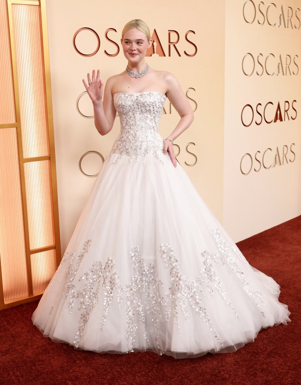 Elle Fanning u Givenchyju na Oscarima 2026.
