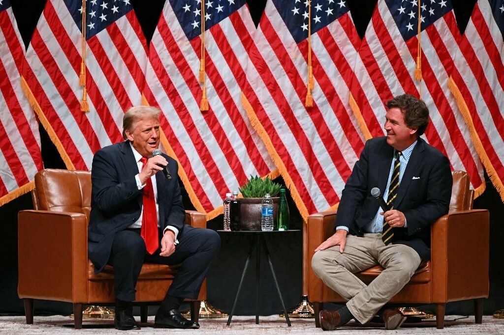 Donald Trump i Tucker Carlson - 2
