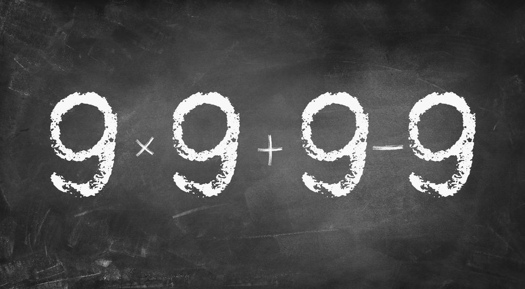 Rješavanje zadatka na ploči i matematička zagonetka s brojem 9