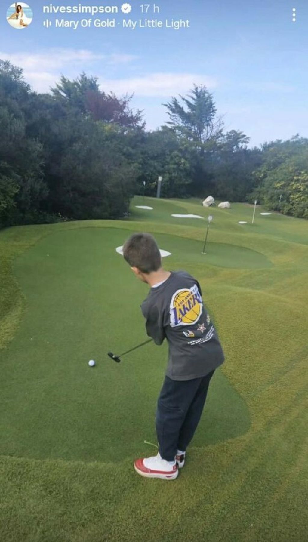 Nives Ivanišević na Instagramu