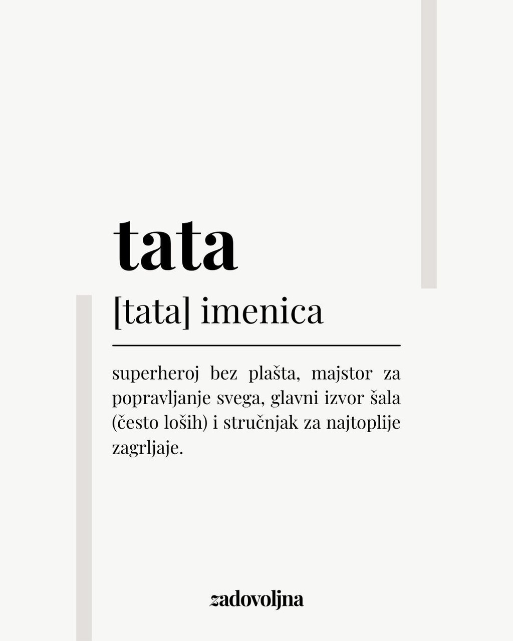 Dan očeva: Čestitke za tatu - 1