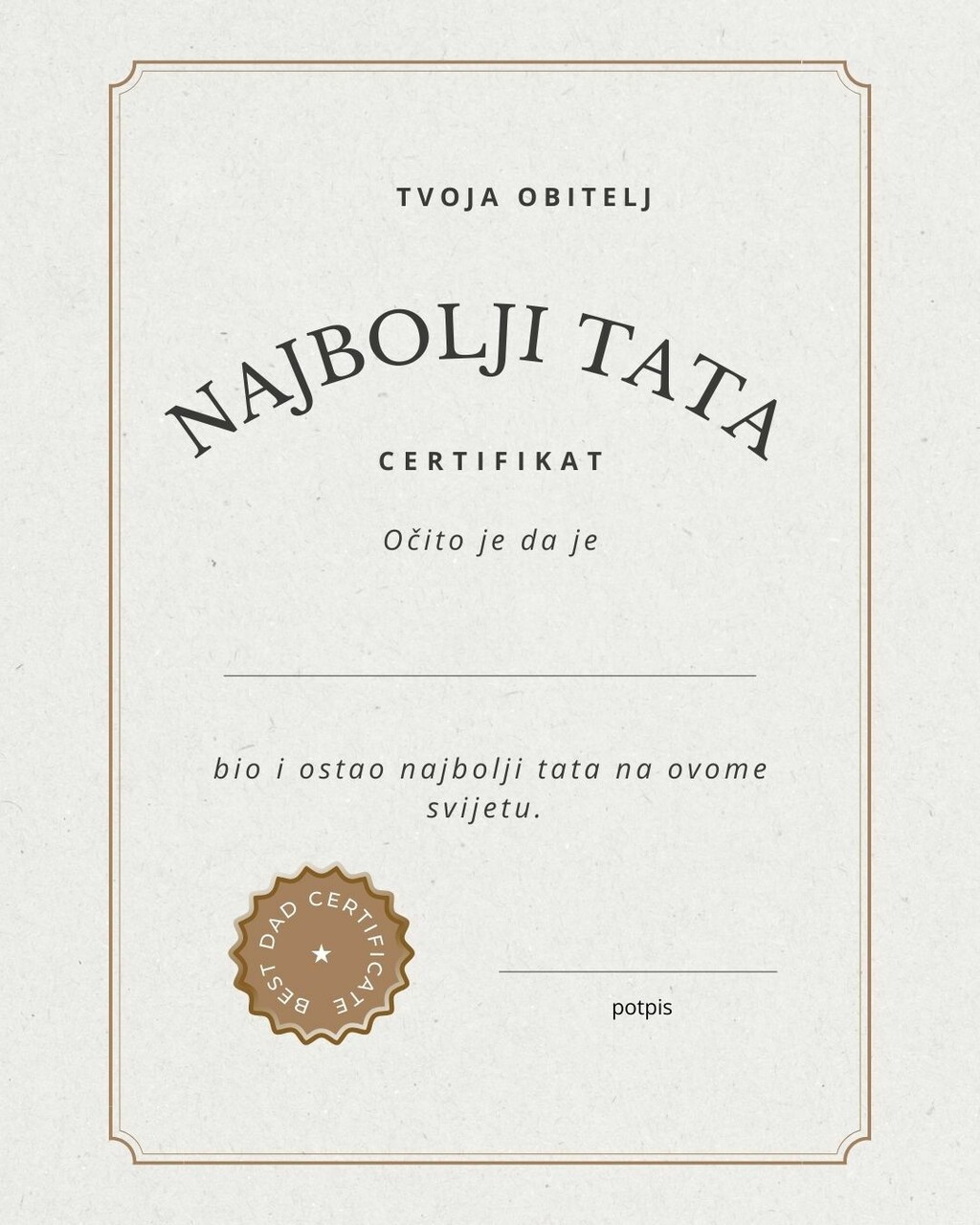 Dan očeva: Čestitke za tatu - 14