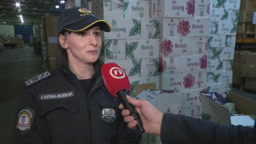 Rekordna zapljena cigareta